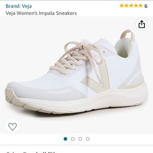 Veja women impala shoes - eggshell